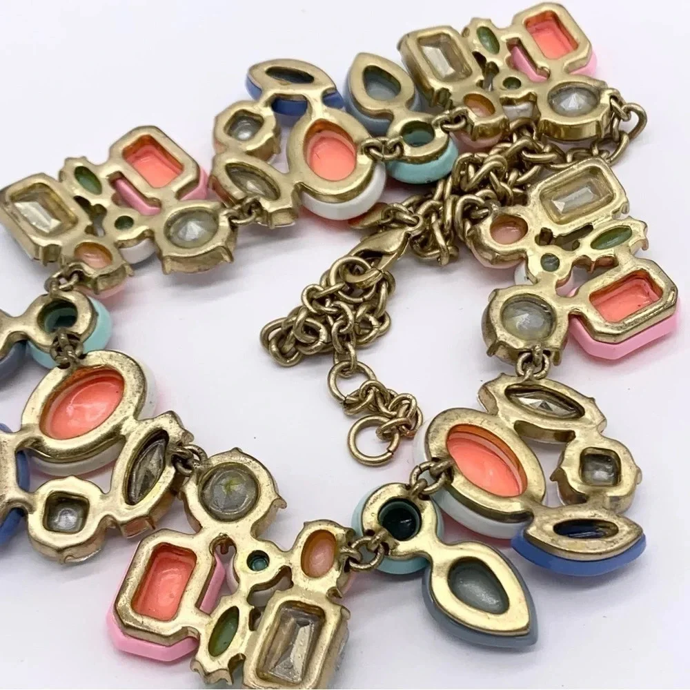 J. Crew Neon Brulee Necklace